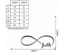 Infinity Faith Infinity Faith Quotes Wall Decal Quotes Vinyl Art Stickers
